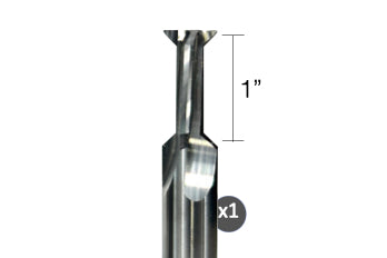 Double Chamber Bit 1"